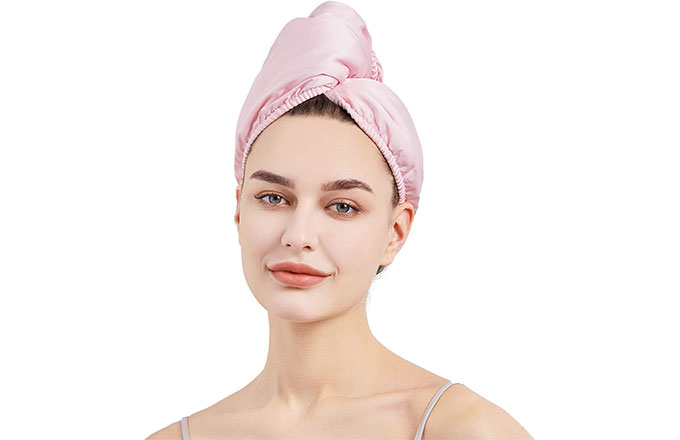 Coral Fleece‑Silk‑like Quick‑Dry Hair Turban